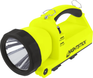 Intrinsically Safe Rechargeable Dual-Light Lantern with Pivoting Head