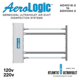 AeroLogic UV air duct sanitizer two-lamp