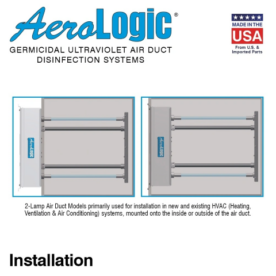 16. AeroLogic® UV Air Duct Commercial Disinfection Models - Two Lamp High Output (02)