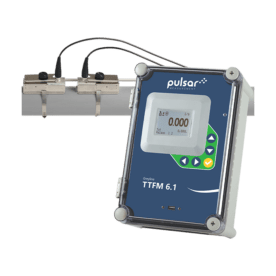 Non-contacting pipe flow measurement