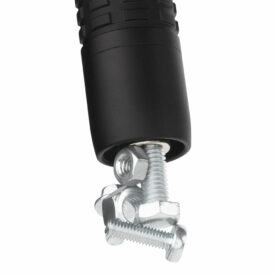 174. METAL DUAL-LIGHT RECHARGEABLE FLASHLIGHT WMAGNET - BLACK NSR-9940XL (2)