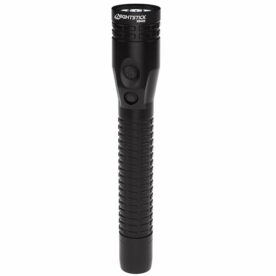176. METAL DUAL-LIGHT RECHARGEABLE FLASHLIGHT WMAGNET - BLACK NSR-9940XL (4)