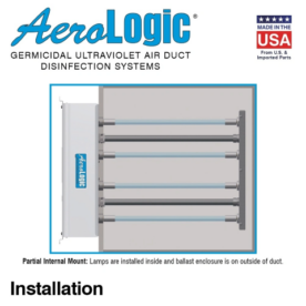 18. AeroLogic® UV Air Duct Commercial Disinfection Models - Four Lamp High Output (02)