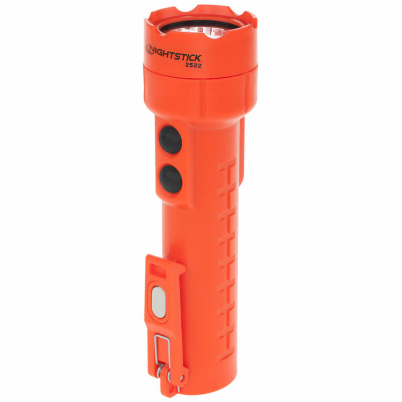 RECHARGEABLE DUAL-LIGHT™ FLASHLIGHT W/DUAL MAGNETS