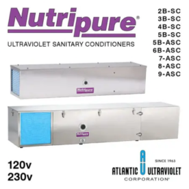 Nutripure UV tank sanitizer