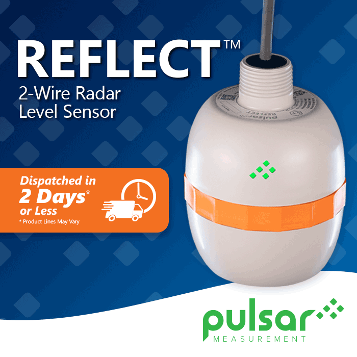 23. REFLECT™ 2 Wire Radar Level Sensor 1