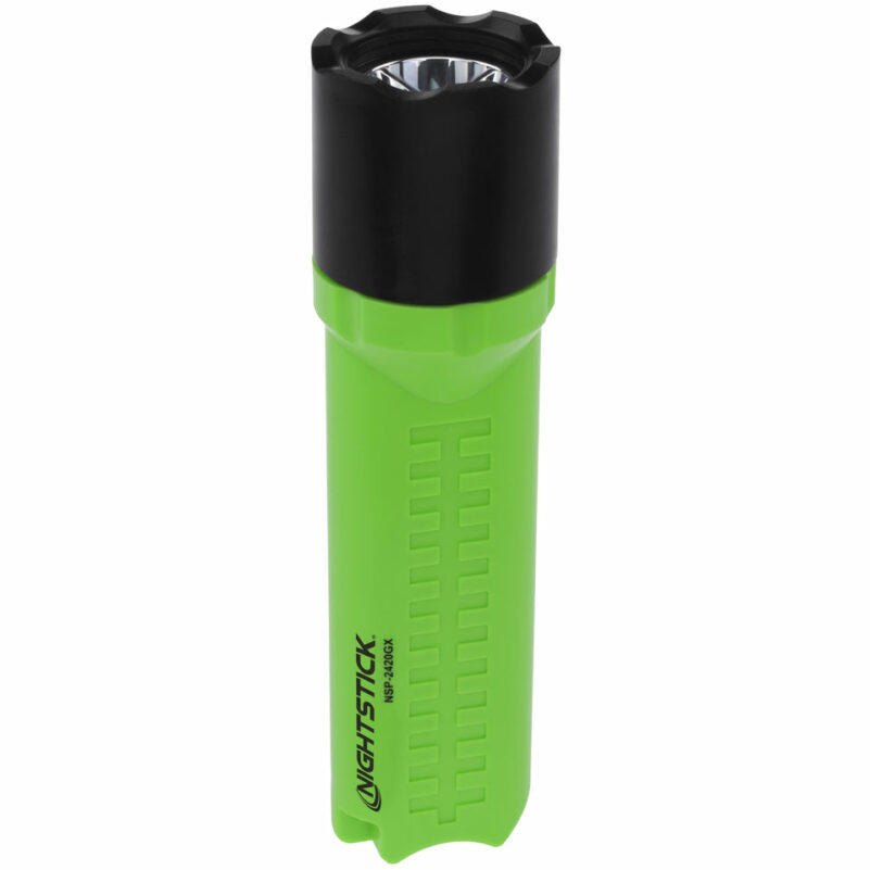 248. FLASHLIGHT 3 AA GREEN NSP 2420GX 2