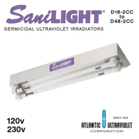 SaniLIGHT UV sanitizer two-lamp cold cathode