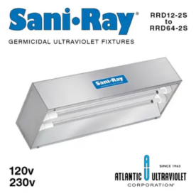 39. SaniRay® 2-Lamp UV Recessed Air Surface Irradiating Fixtures - RRD12-RRD64 - Two Lamp Standard Output (01)