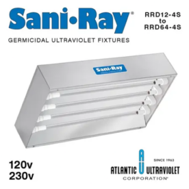 41. SaniRay® 4-Lamp UV Recessed Air Surface Irradiating Fixtures - RRD12-RRD64 - Four Lamp Standard Output (01)