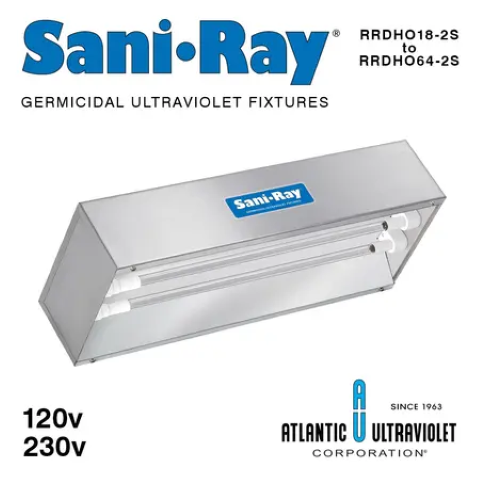 45. SaniRay® UV Recessed Air Surface Irradiating Fixtures RRDHO18 RRDHO64 Two Lamp High Output 01