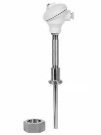 6. RTD Sensor with Solid Drilled IDF ISS Hygienic Thermowell