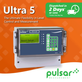 Ultra 5 Ultrasonic level, flow, volume, and pump control controller