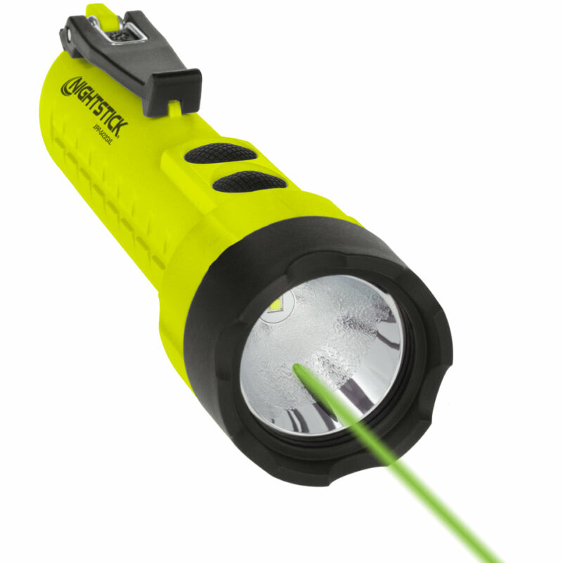 IS Flashlight w/Green Laser