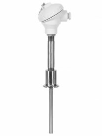RTD Sensor with Fabricated Clamp Hygienic Thermowell
