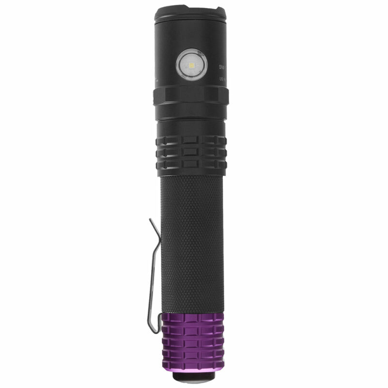 USB UV Flashlight - Black