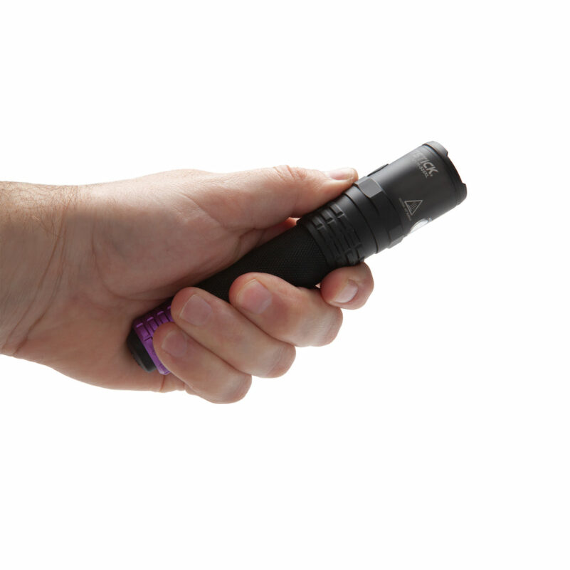 USB UV Flashlight - Black - Image 4