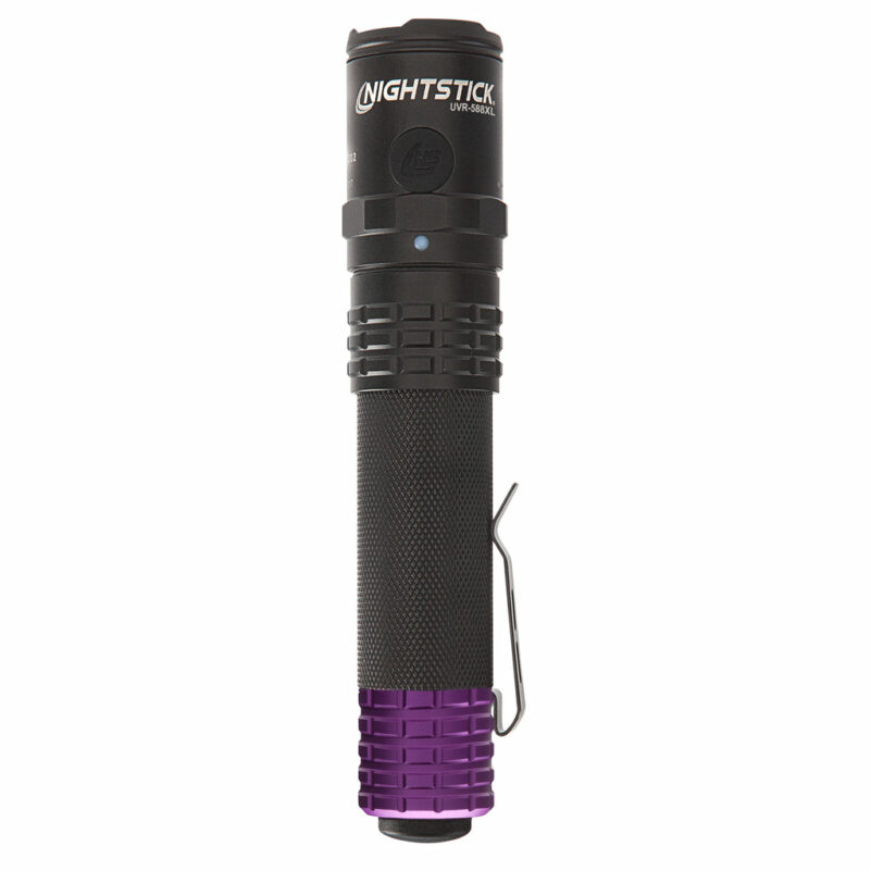 USB UV Flashlight - Black - Image 5