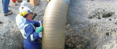 Petrolatum tape application for corrosion prevention