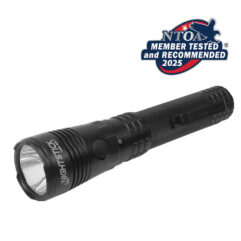 USB-588-T – Turbo High Candela USB Dual-Light Rechargeable Tactical Flashlight - Black