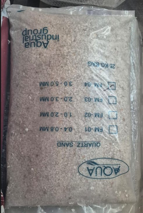 Gravel media bag