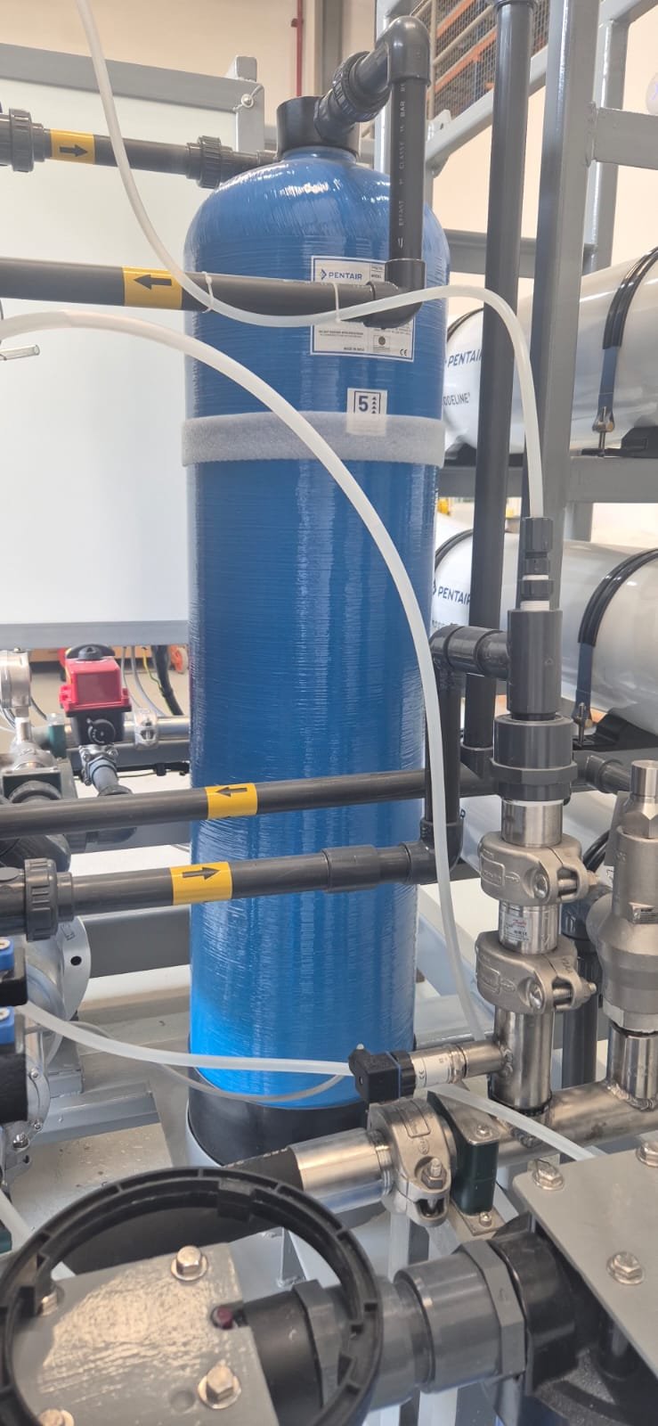 Remineralisation and chemical tanks