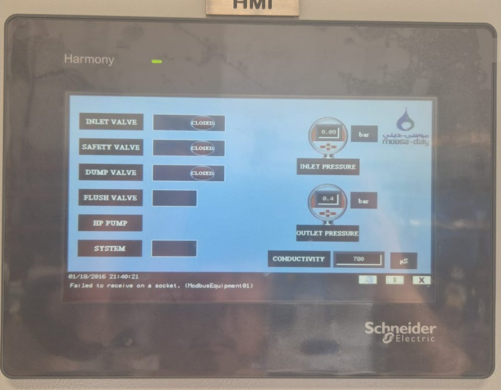 SWRO45 skid overview