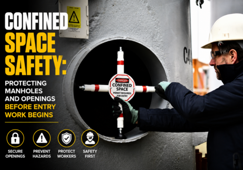 Confined space safety barriers