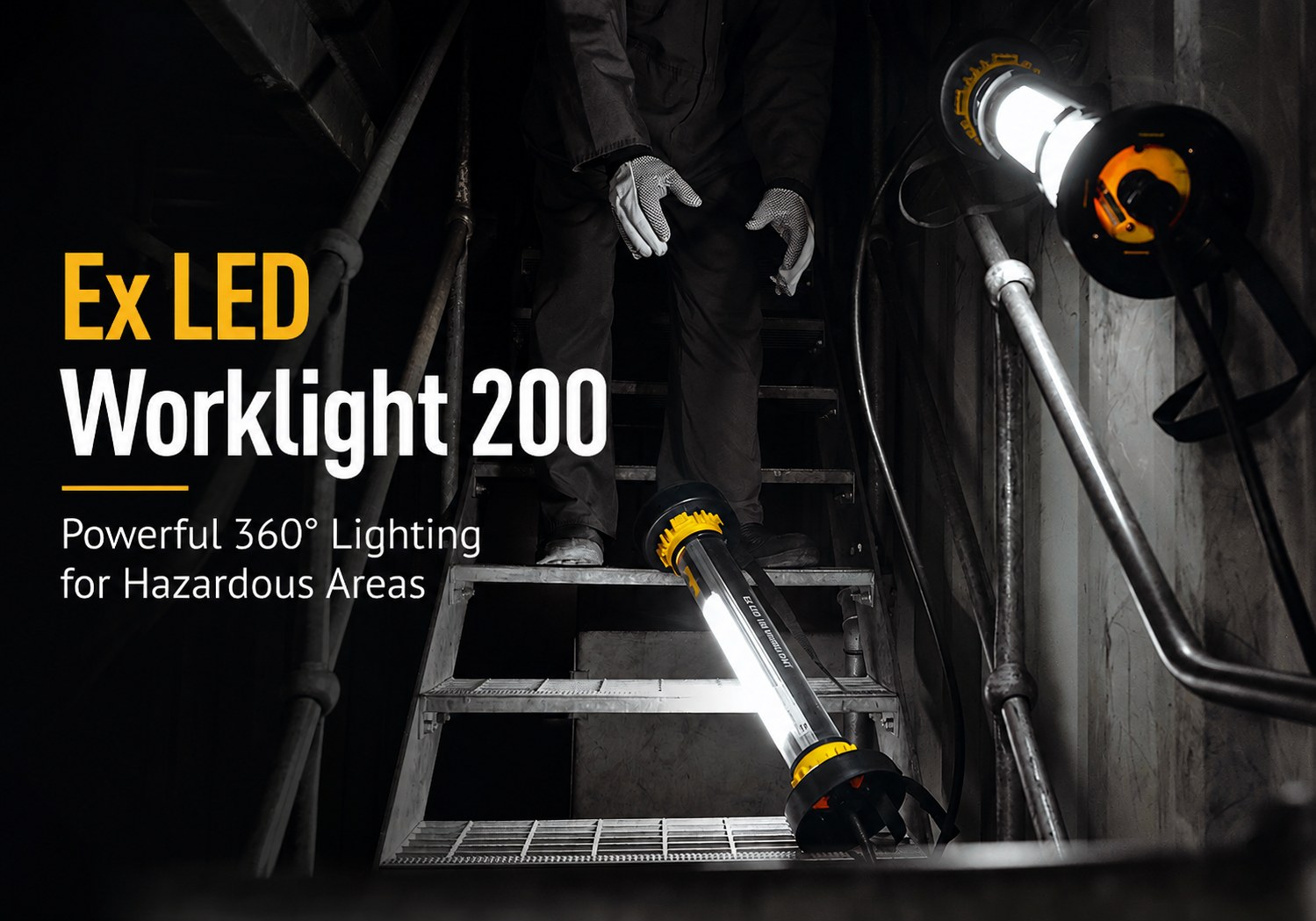 Portable ATEX-certified lighting