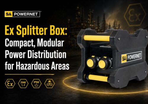 Ex splitter box - compact modular power distribution for hazardous areas
